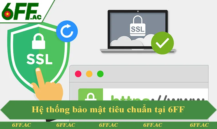 Hệ thống bảo mật tiêu chuẩn giúp người chơi yên tâm tại 6FF 