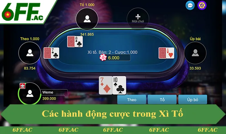 Cách Chơi Xì Tố Chuẩn Nhất Cho Người Mới 2025 2 Tố bài là gì trong xì tố và cách dùng hành động cược