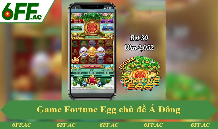 Game Fortune Egg nổ hũ 6FF chủ đề Á Đông